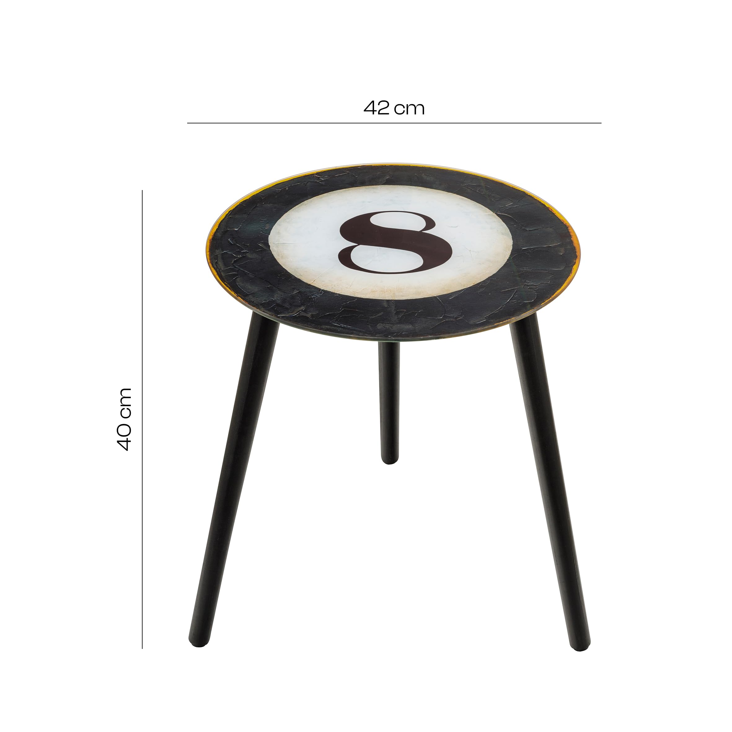 baroni-home-tavoli-table-appoint-verre-ronde-billard-42x42x40-cm image 3