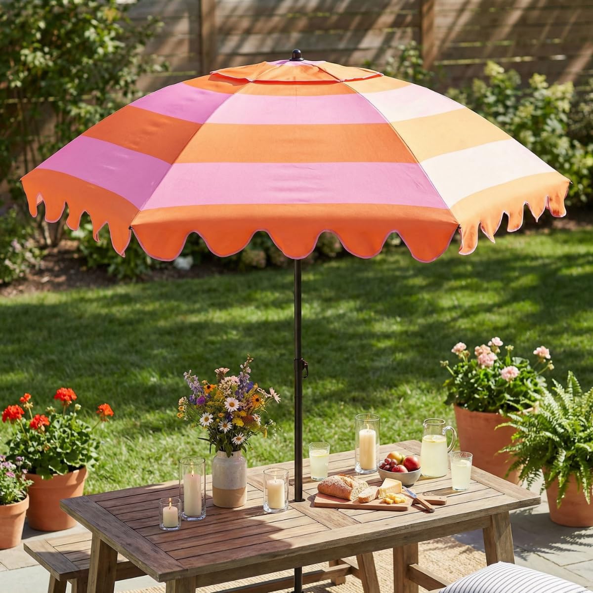 mica-decorations-kelly-parasol-ray-orange-avec-housse image 7