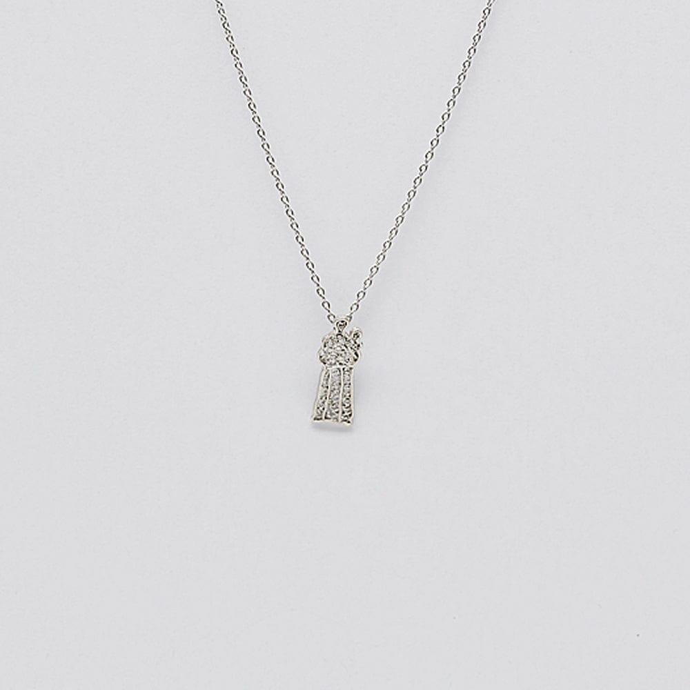 luisa-paix-o-santo-ant-nio-i-collier-argent-pendentif image 1