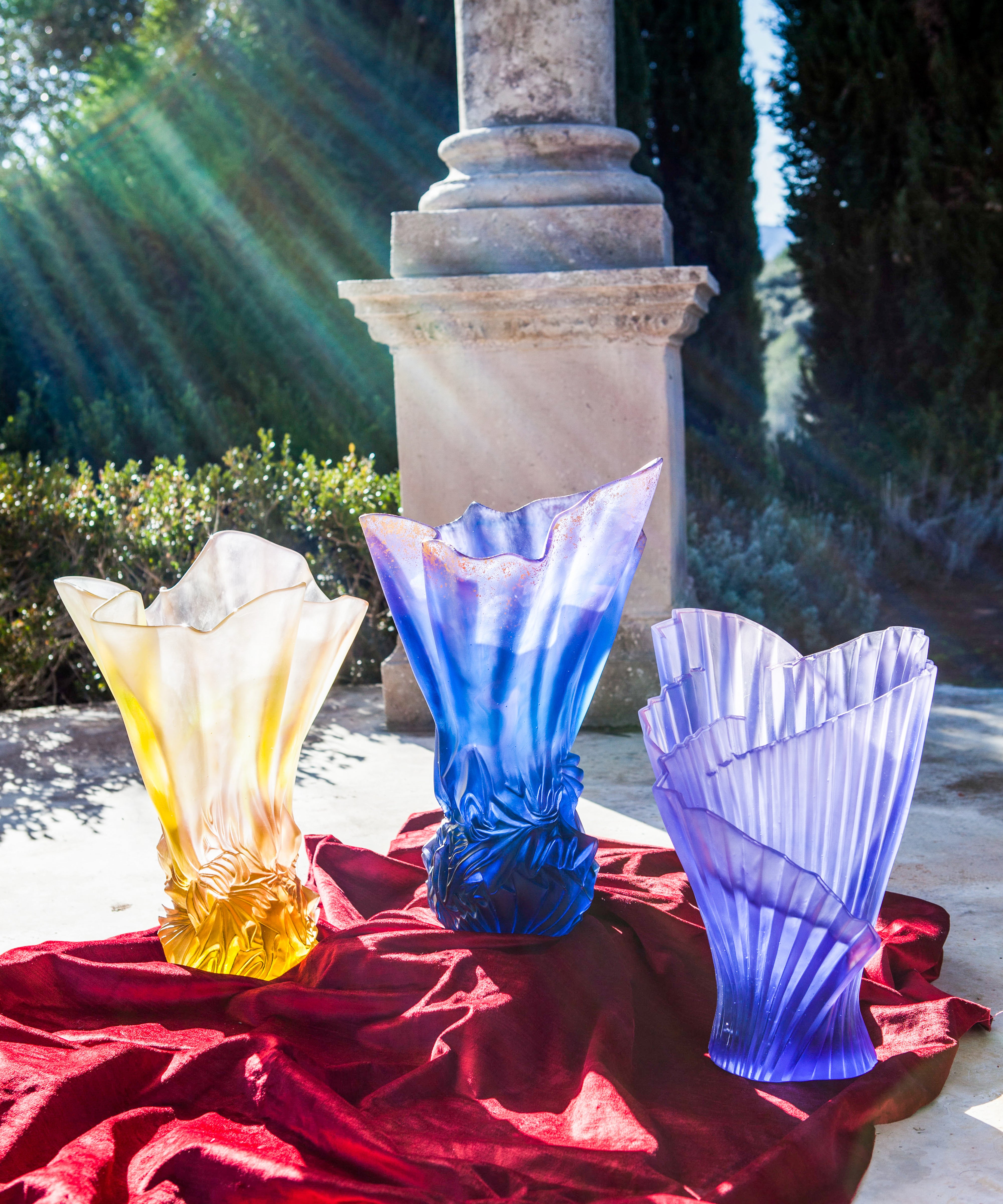 daum-univers-v-g-tal-croisi-re-vase-grand-mod-le-rose-vert image 4