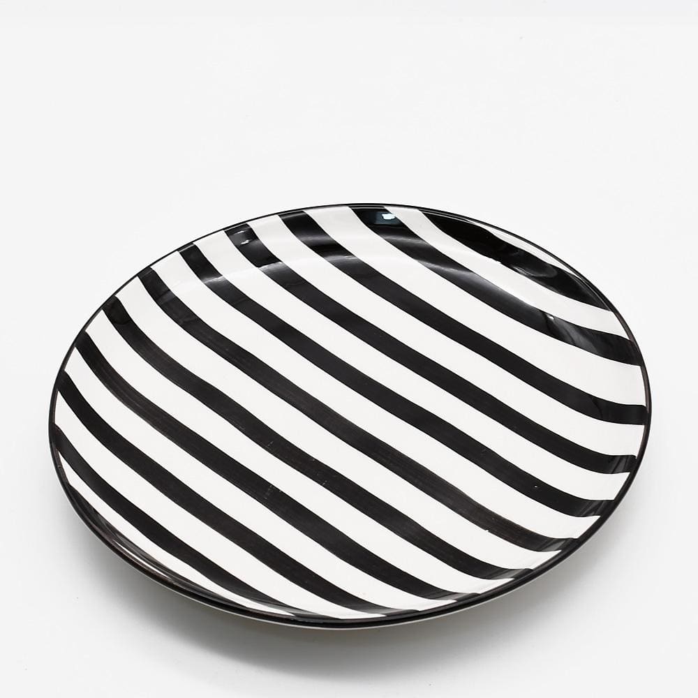 luisa-paix-o-vaisselle-portugaise-assiette-costa-nova-mar-15-cm-noire image 3
