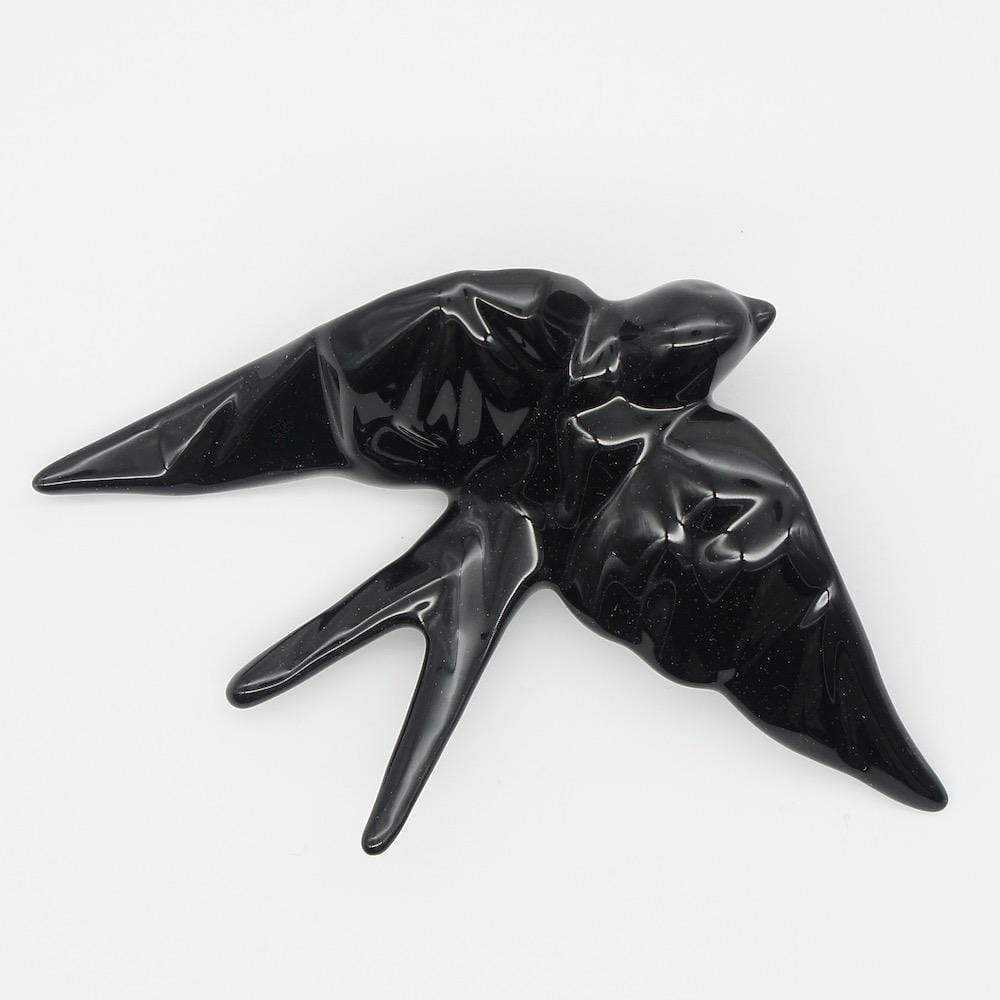 luisa-paix-o-hirondelle-c-ramique-noire-origami-coffret image 4