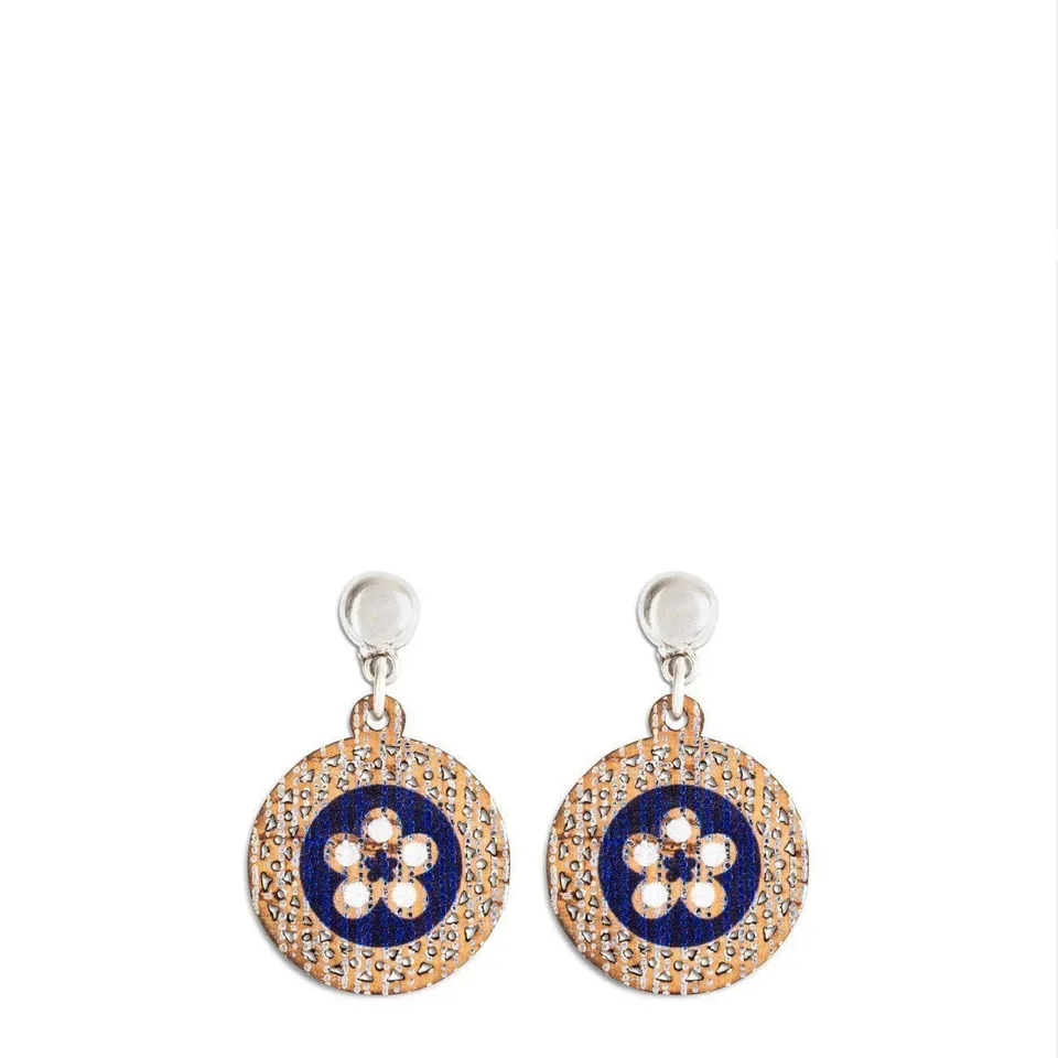 luisa-paix-o-flores-boucles-d-oreilles-li-ge-bleues-4-cm image 1
