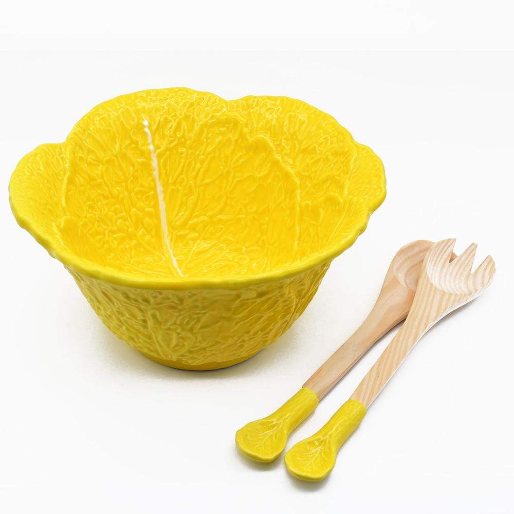 luisa-paix-o-saladier-chou-c-ramique-jaune-27-cm-caldas image 3