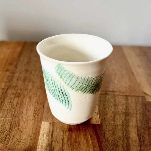 l-atelier-c-turquoise-marine-mini-tasse-porcelaine-10-cl-espresso image 1