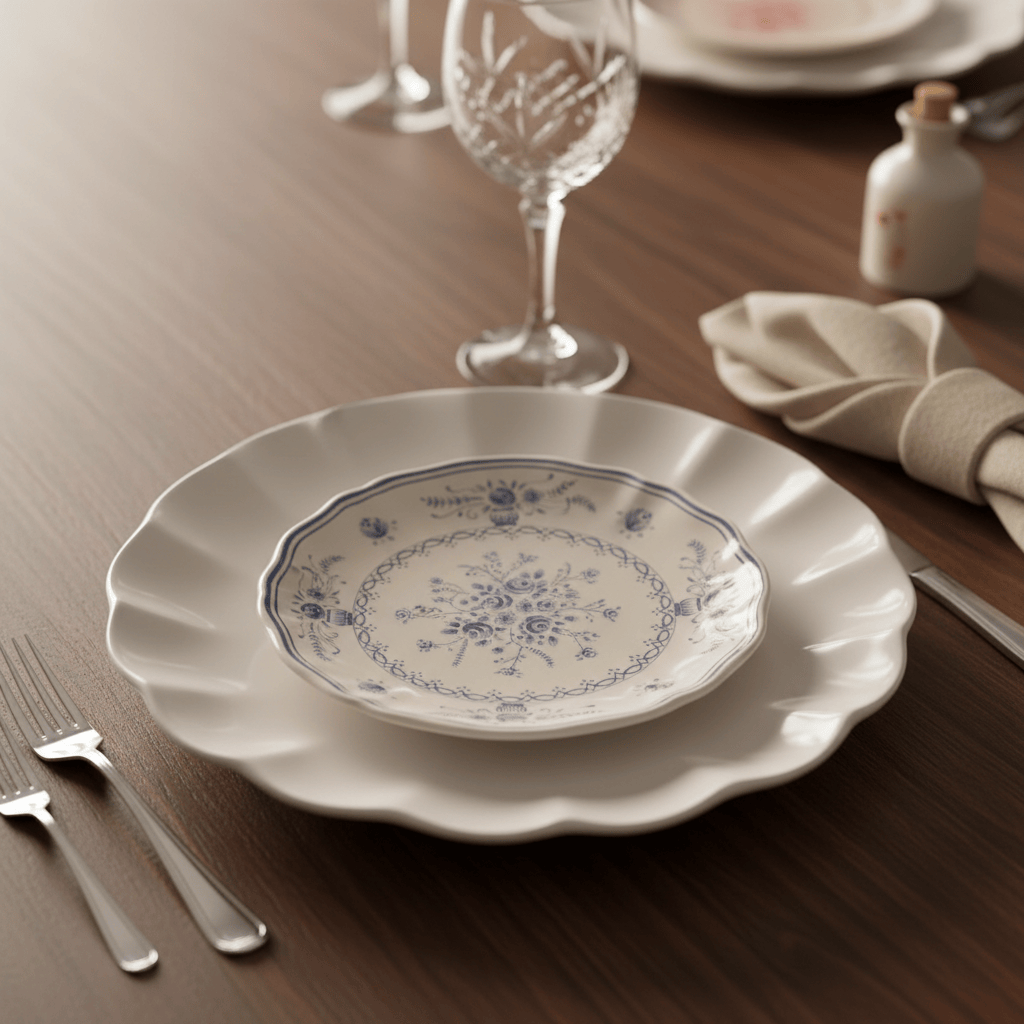 luisa-paix-o-rosa-vila-duo-assiettes-blanc-blanc-17-cm image 2