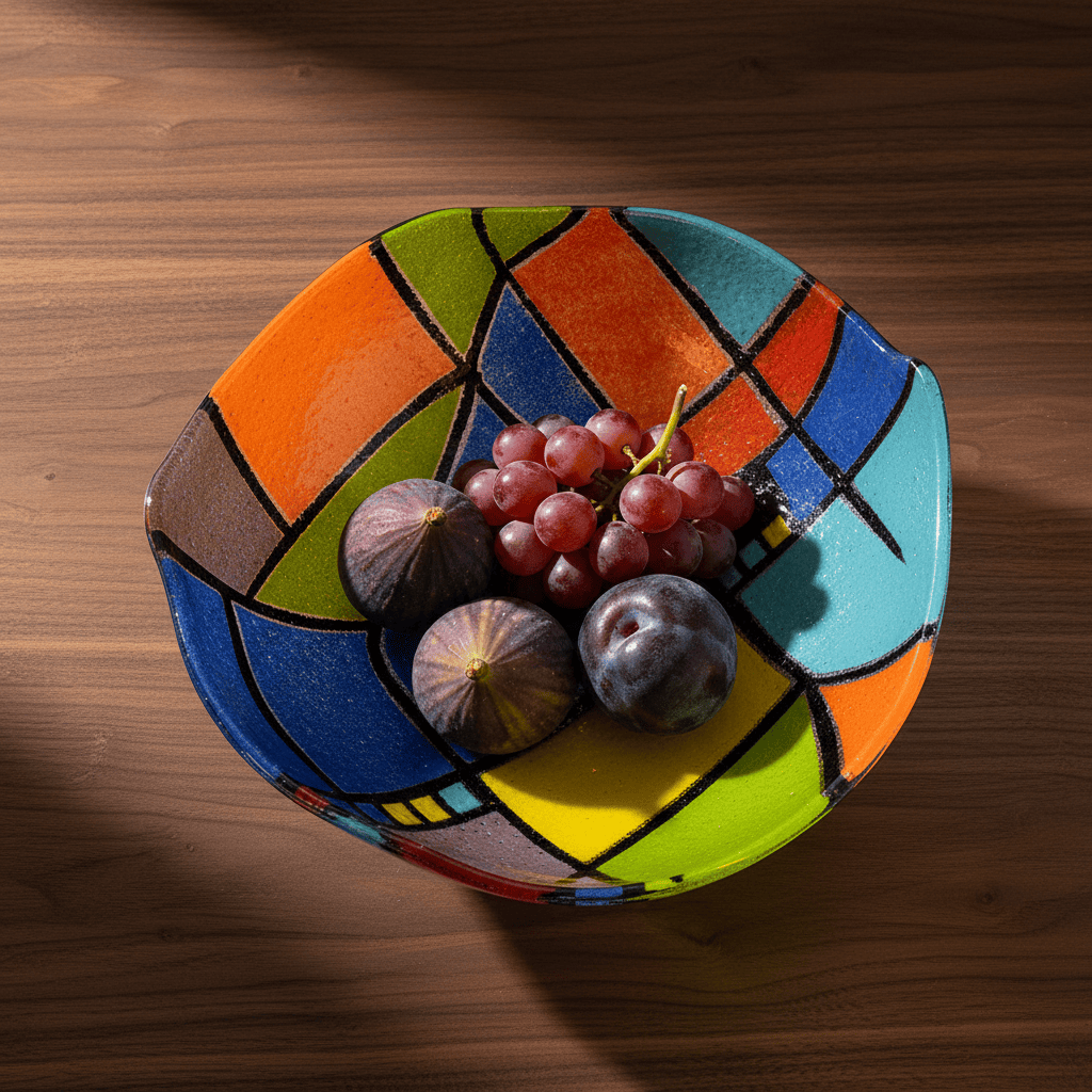 luisa-paix-o-marinha-grande-saladier-verre-28cm-artisanal-2 image 2