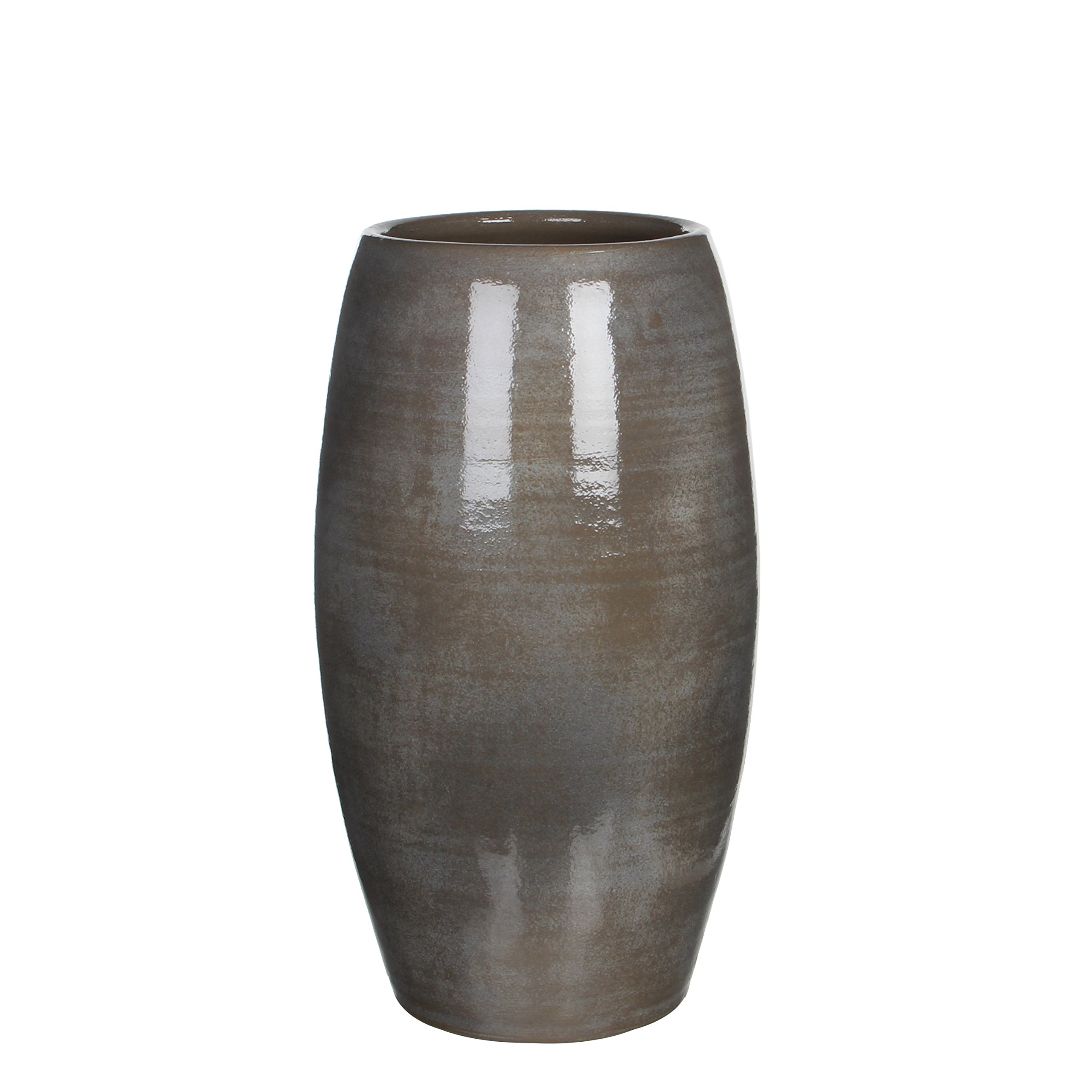 mica-decorations-lester-vase-c-ramique-gris-50x30cm image 1