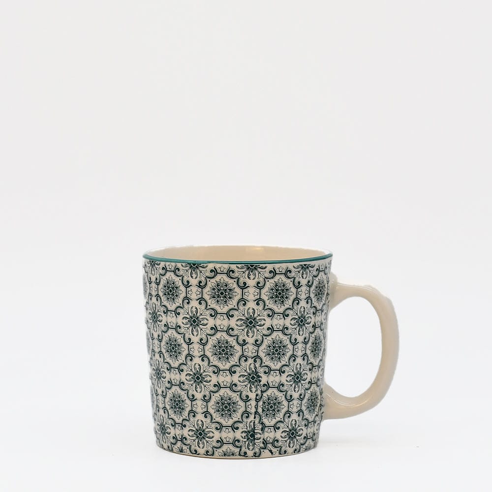 luisa-paix-o-padr-o-mug-c-ramique-vert-9-5-cm image 1
