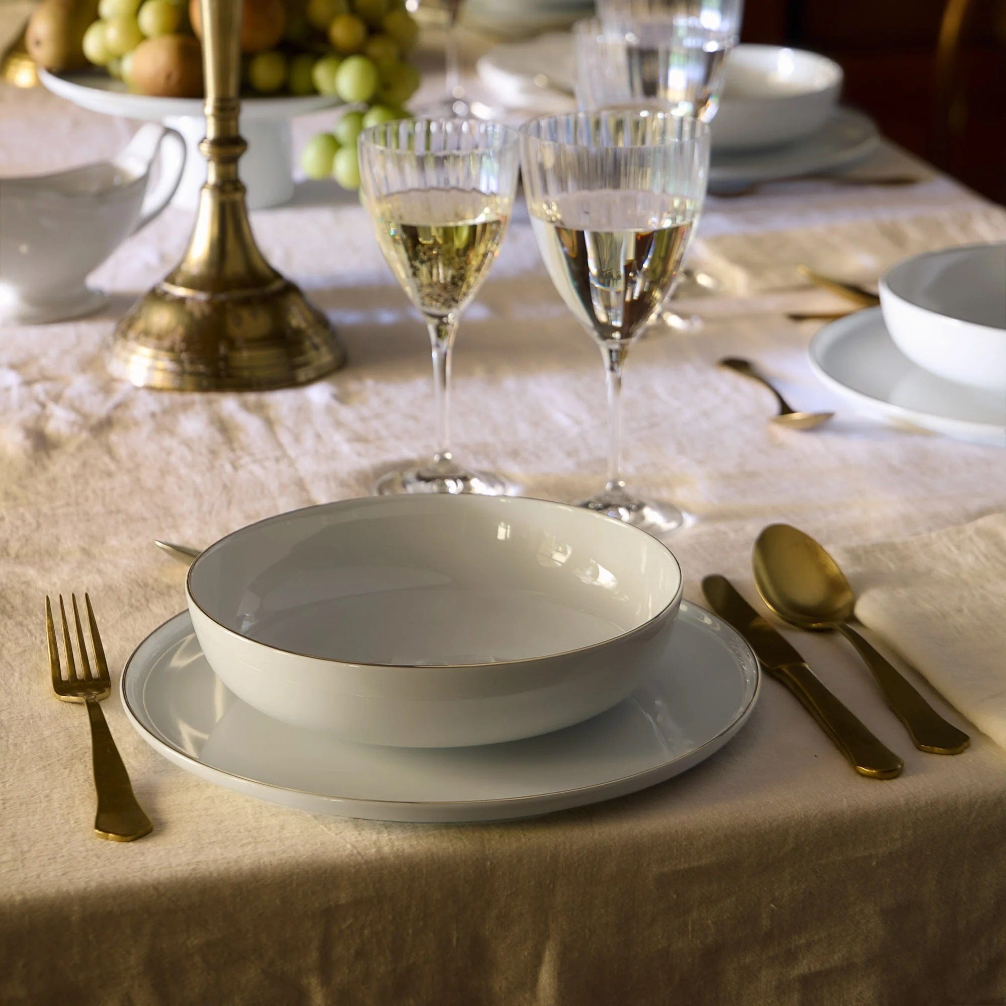 luisa-paix-o-resonance-bol-porcelaine-blanc-or-50-cl image 2