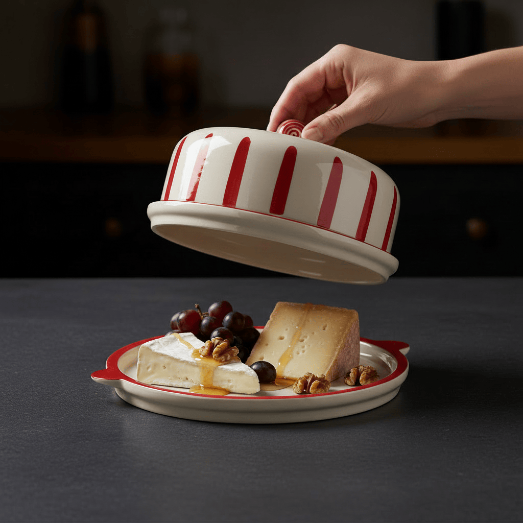 luisa-paix-o-costa-nova-mar-plateau-fromage-rouge-24-cm image 2