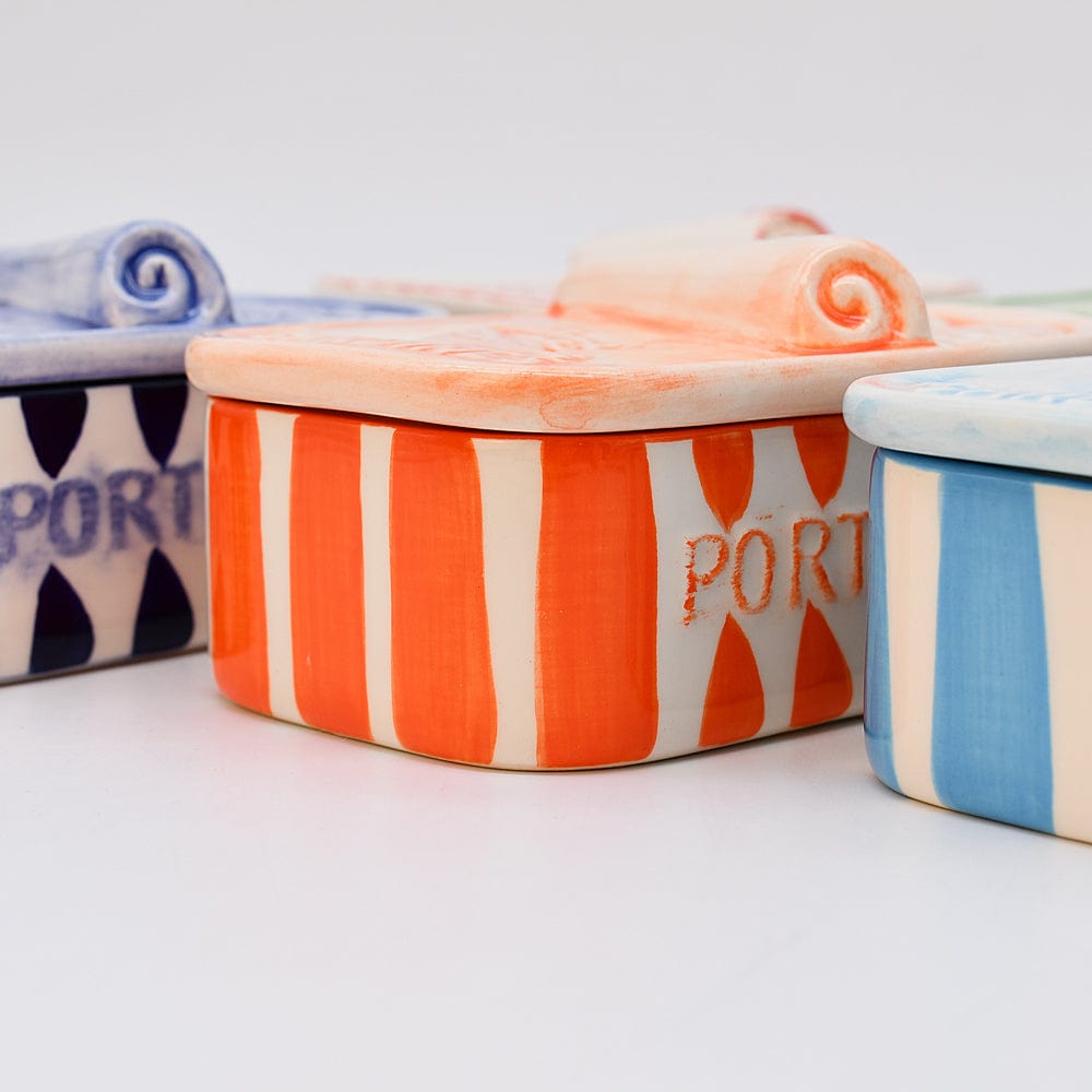 luisa-paix-o-vaisselle-portugaise-bo-te-sardines-c-ramique-orange image 4