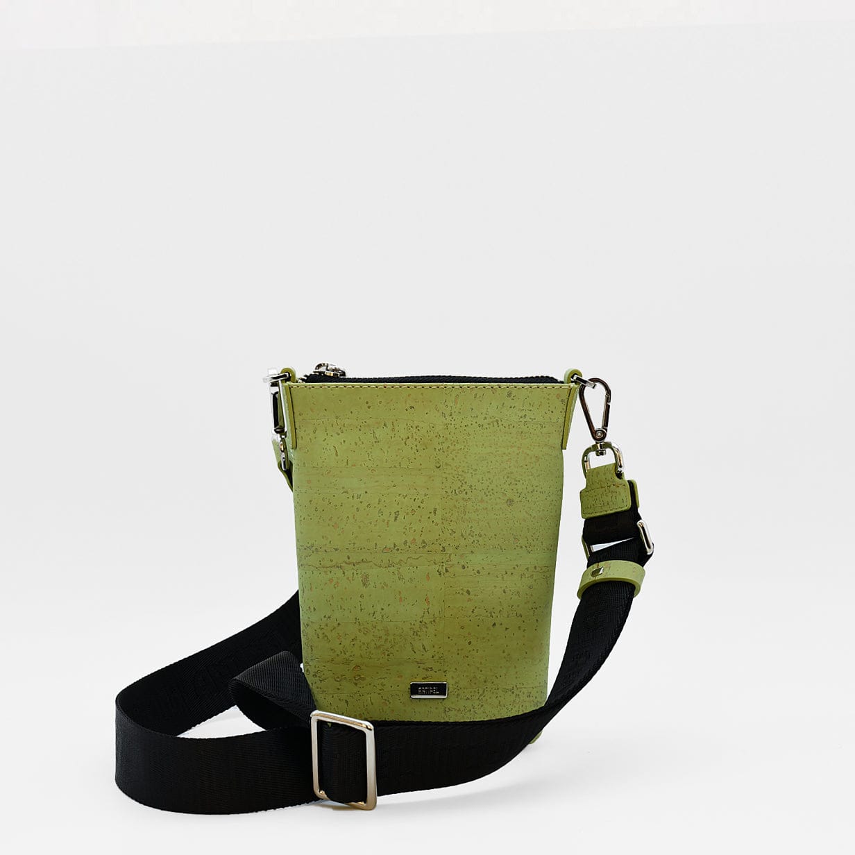 luisa-paix-o-sac-bourse-en-li-ge-vert-13cm-vegan image 1