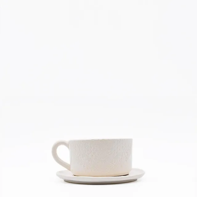 luisa-paix-o-carimbada-tasse-et-sous-tasse-blanche-12-cm-c-ramique image 1