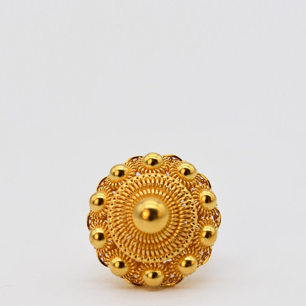luisa-paix-o-bijoux-du-portugal-bague-argent-dor-filigrane-taille-54 image 1