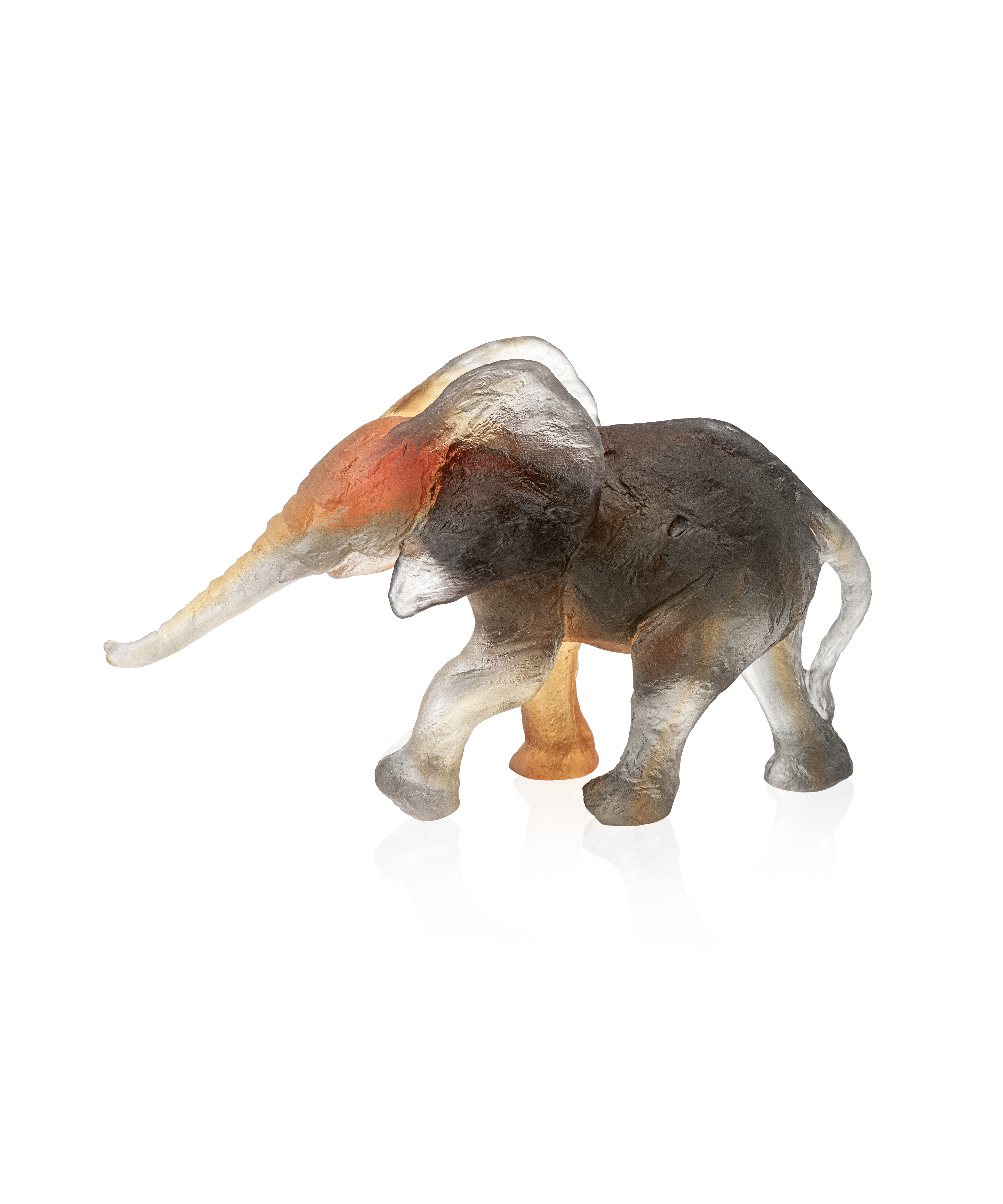daum-univers-animalier-l-phant-savana-sculpture-cristal image 1