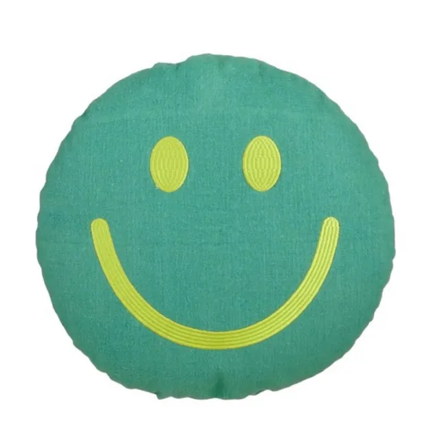 mica-decorations-smiley-coussin-d-coratif-vert-45cm image 1