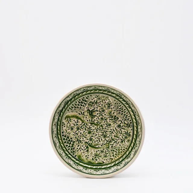 luisa-paix-o-coimbra-assiette-creuse-c-ramique-20-cm-verte image 1
