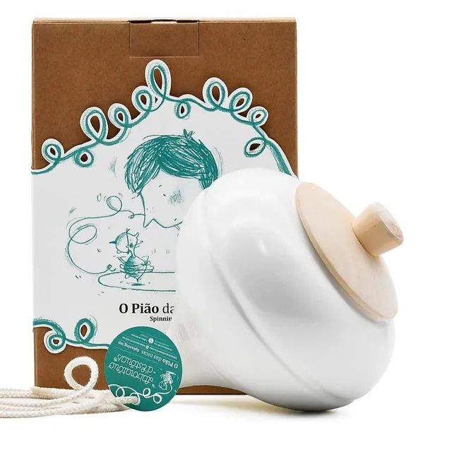 luisa-paix-o-pi-o-das-nicas-toupie-bo-te-blanche-20-cm image 1