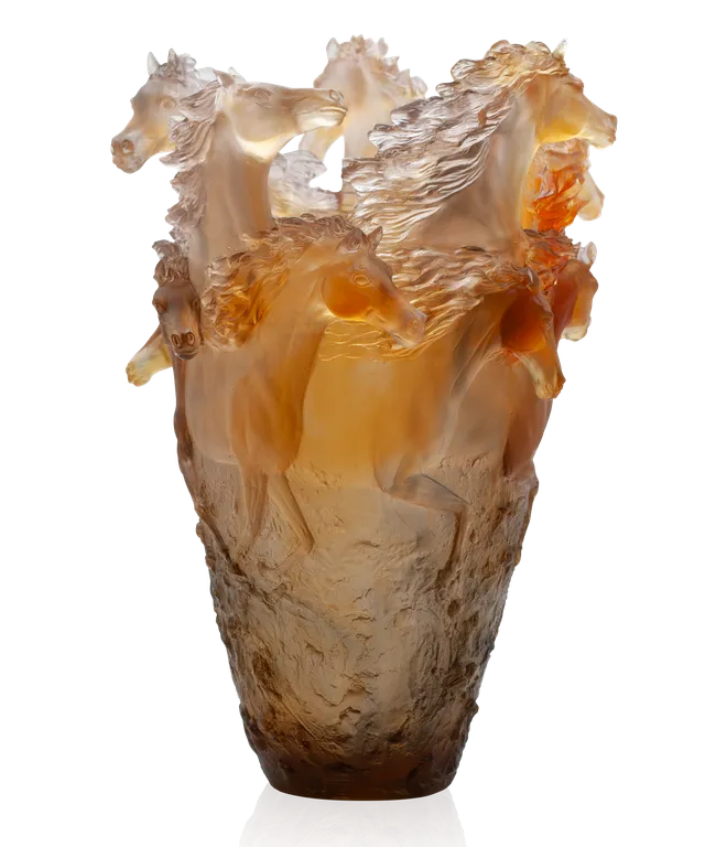 daum-cavalcade-vase-magnum-brun-glac-175-ex image 1