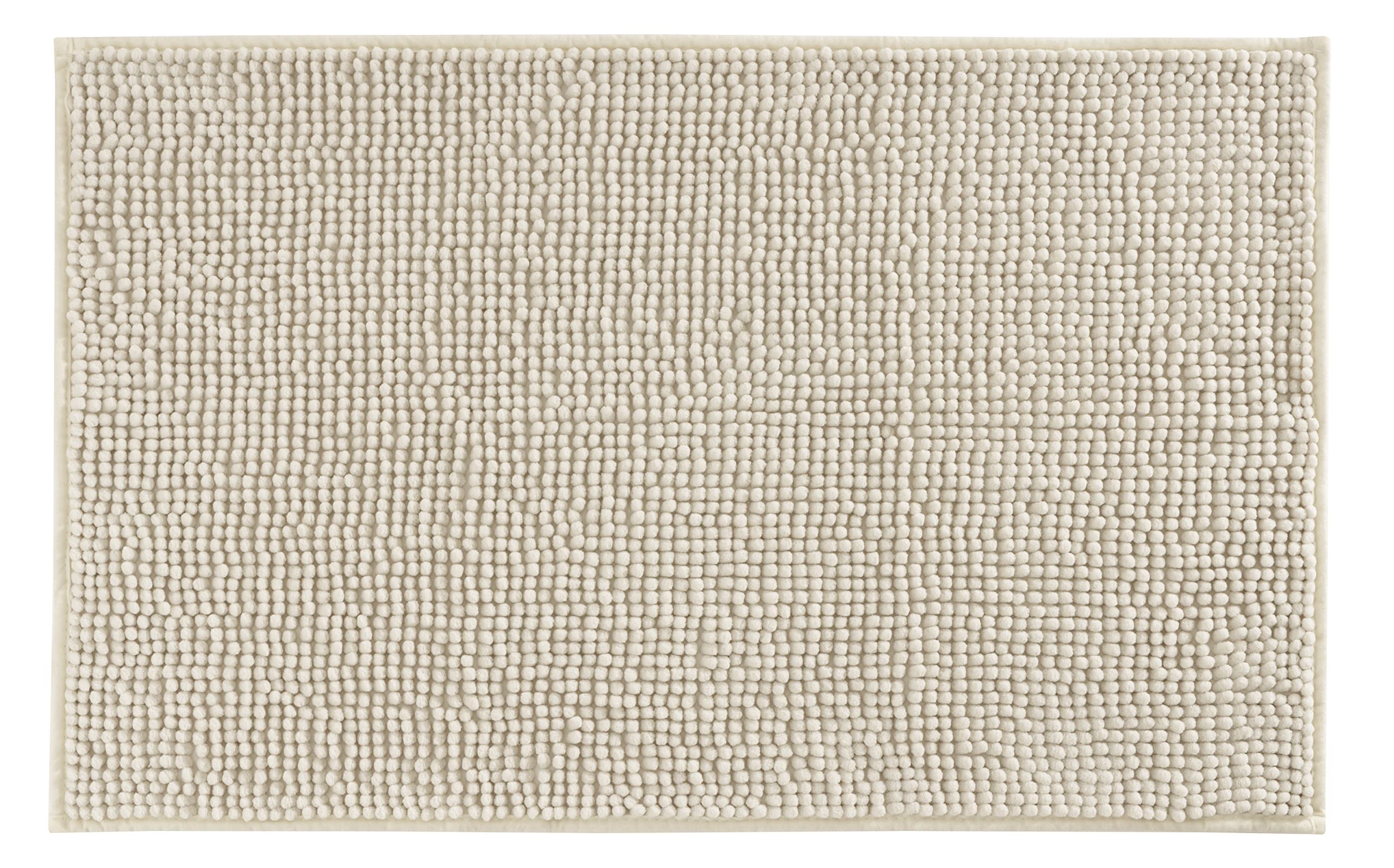 baroni-home-tessile-bagno-tapis-de-bain-cr-me-50x80-cm-antid-rapant image 1