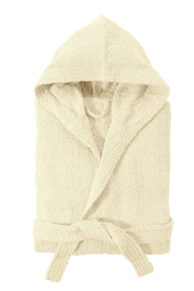 baroni-home-rose-m-peignoir-ponge-rose-m-100-coton image 1