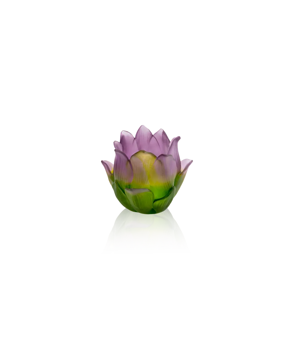daum-jardin-de-lotus-vase-photophore-250-ex image 1