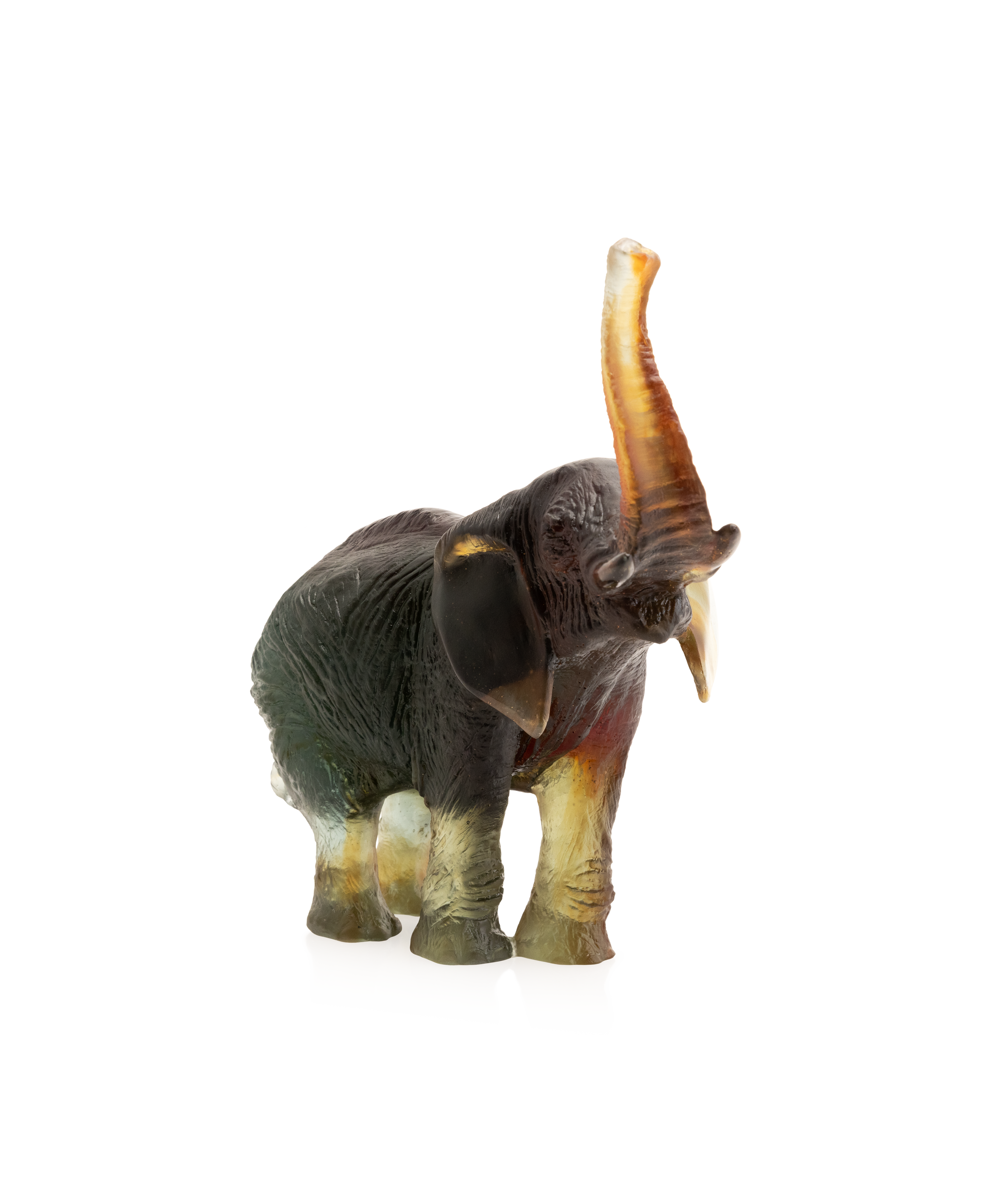 daum-l-phant-sculpture-vert-ambre-leroy image 3
