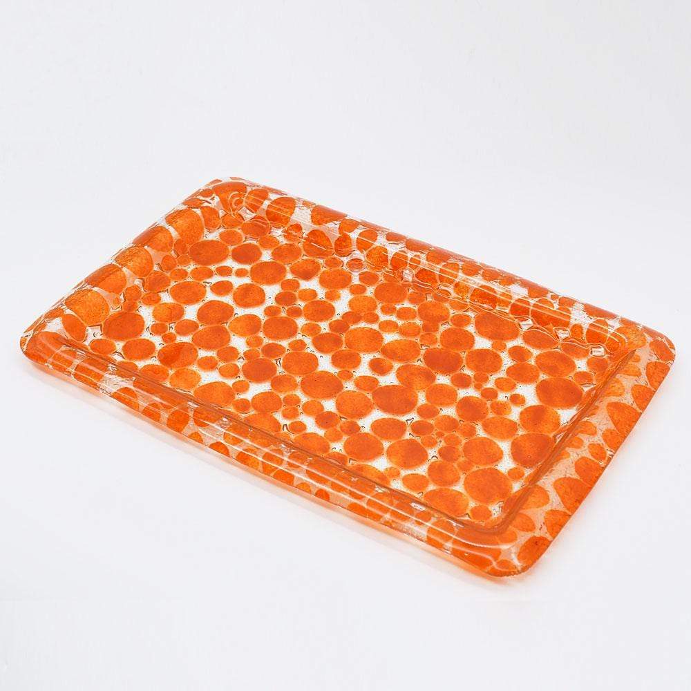 luisa-paix-o-plateau-marinha-grande-verre-orange-38cm image 2