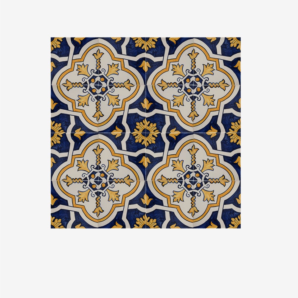 luisa-paix-o-azulejos-panneau-28x28cm-4-carreaux-peints-main-xviiie image 4