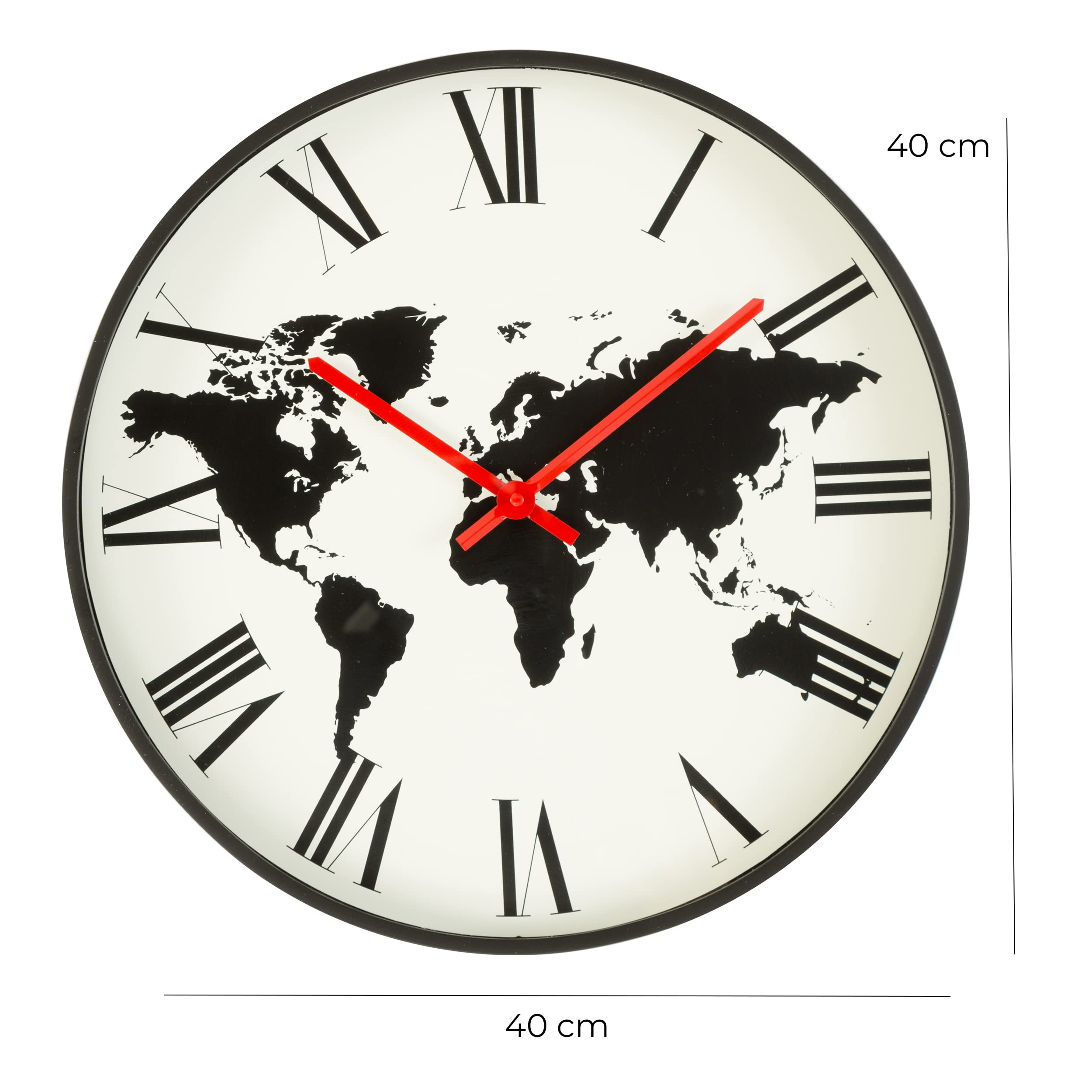 baroni-home-orologi-horloge-murale-40-cm-pvc-moderne image 2