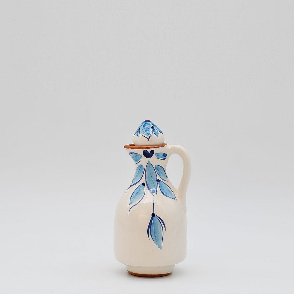 luisa-paix-o-vaisselle-portugaise-carafe-huile-terre-cuite-turquoise-250ml image 1