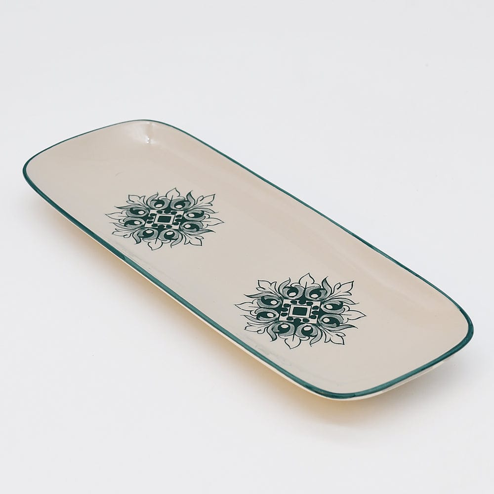 luisa-paix-o-vaisselle-portugaise-plat-c-ramique-bras-o-22cm-vert image 3