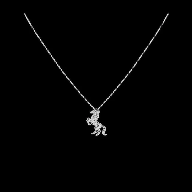 luisa-paix-o-cavalo-i-collier-argent-filigrane-40-45-cm image 1
