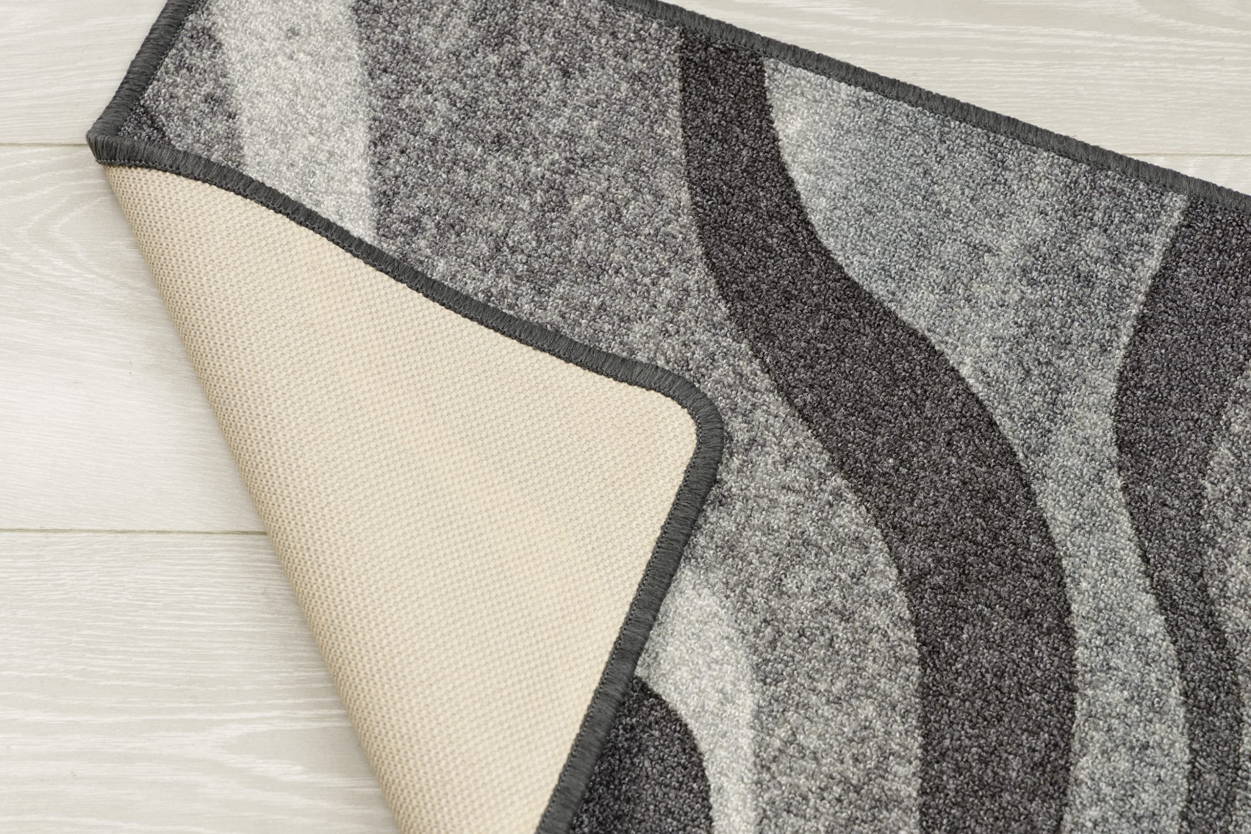 baroni-home-cucina-tapis-de-cuisine-gris-ondul-57x140-cm image 3