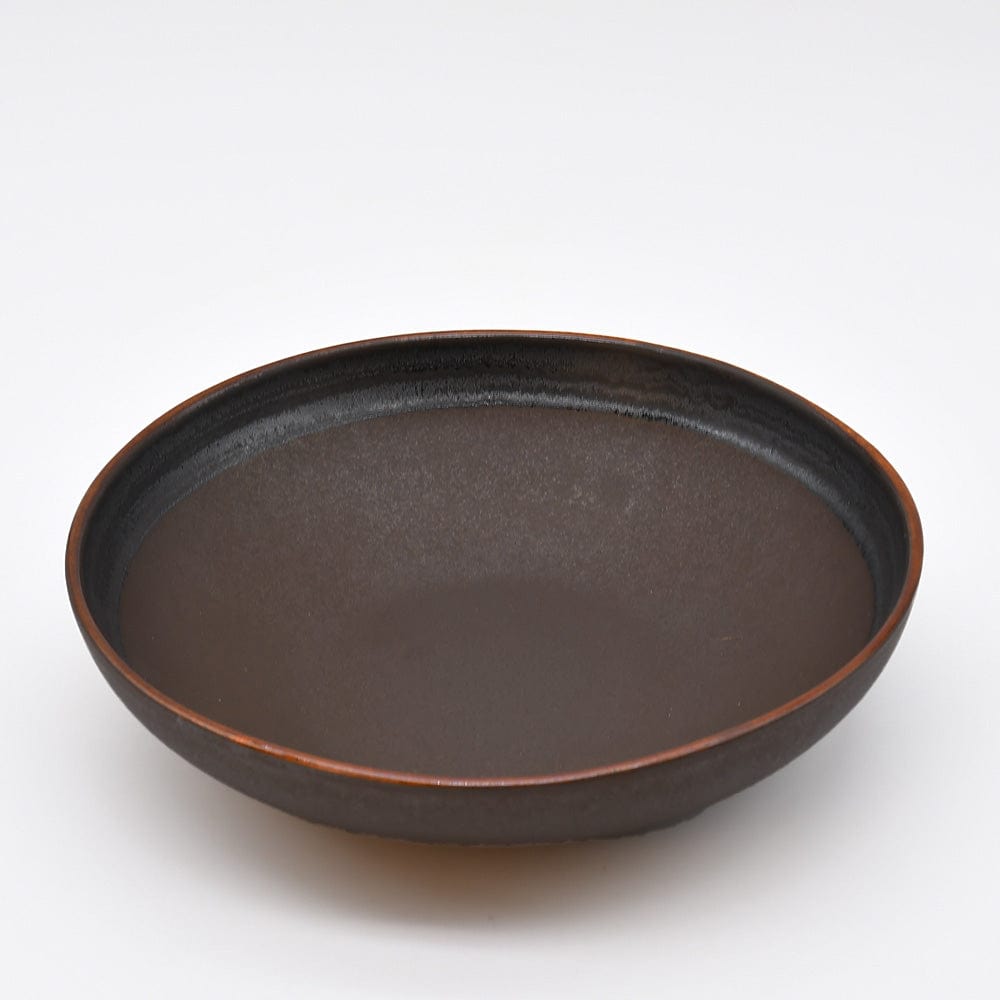 luisa-paix-o-caf-assiette-creuse-gr-s-22cm-marron image 4
