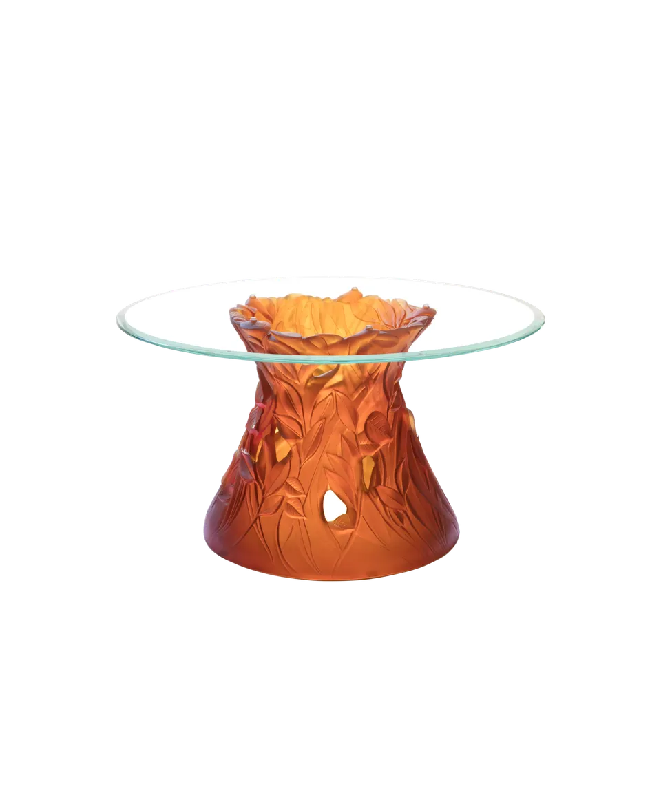 daum-v-g-tale-table-basse-ambre-mobilier-cristal-design image 1