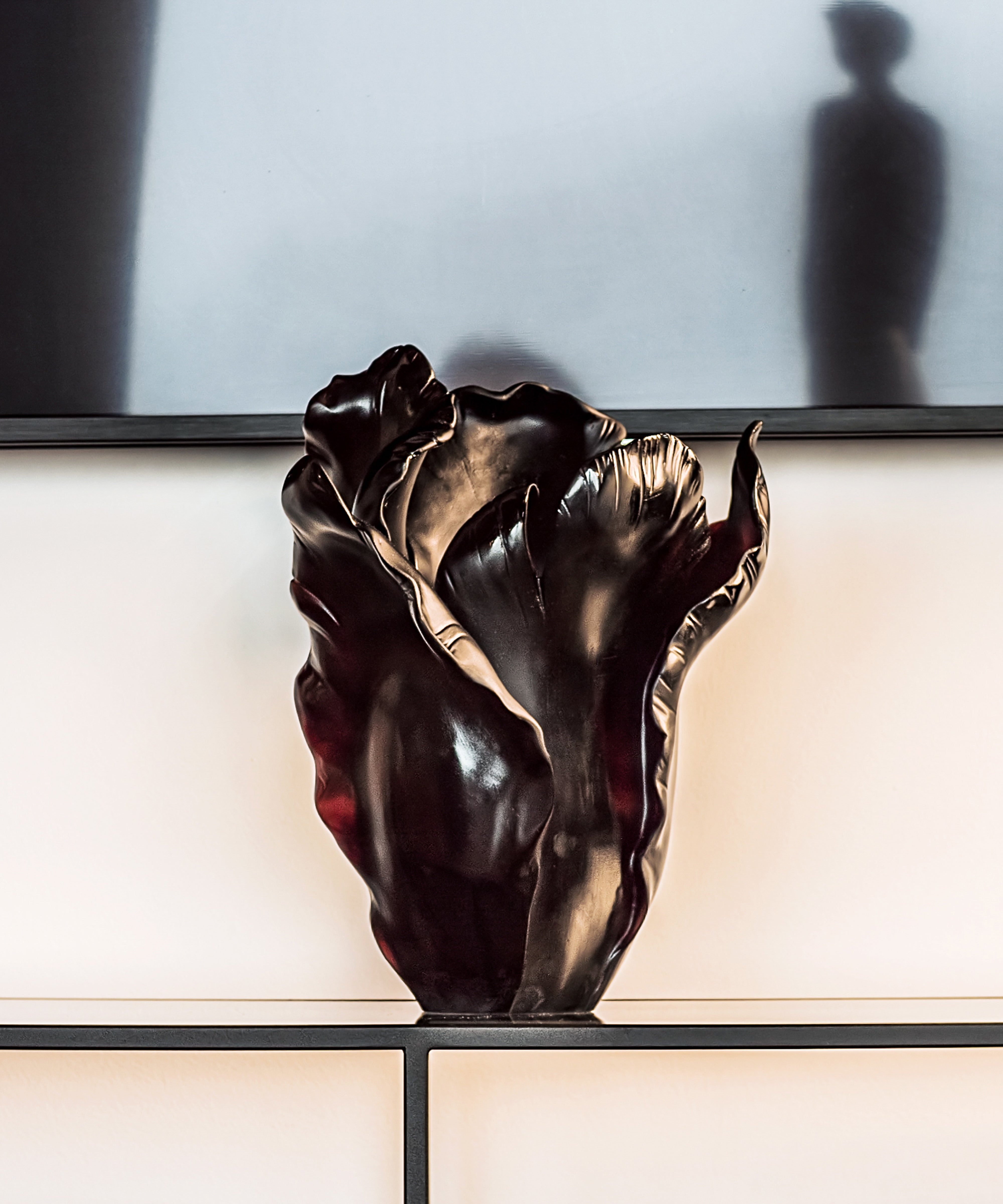 daum-univers-v-g-tal-tulipe-vase-grand-mod-le-noir-cristal image 2
