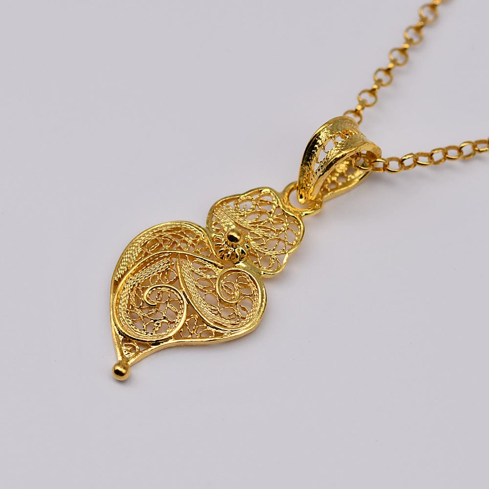 luisa-paix-o-cora-o-de-viana-pendentif-argent-dor-3cm image 3