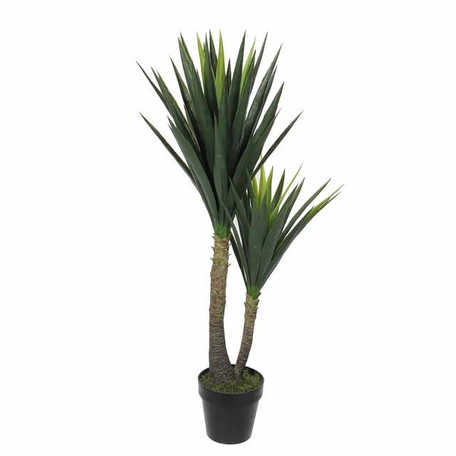 mica-decorations-palmier-yucca-artificiel-120-cm-vert-en-pot image 1