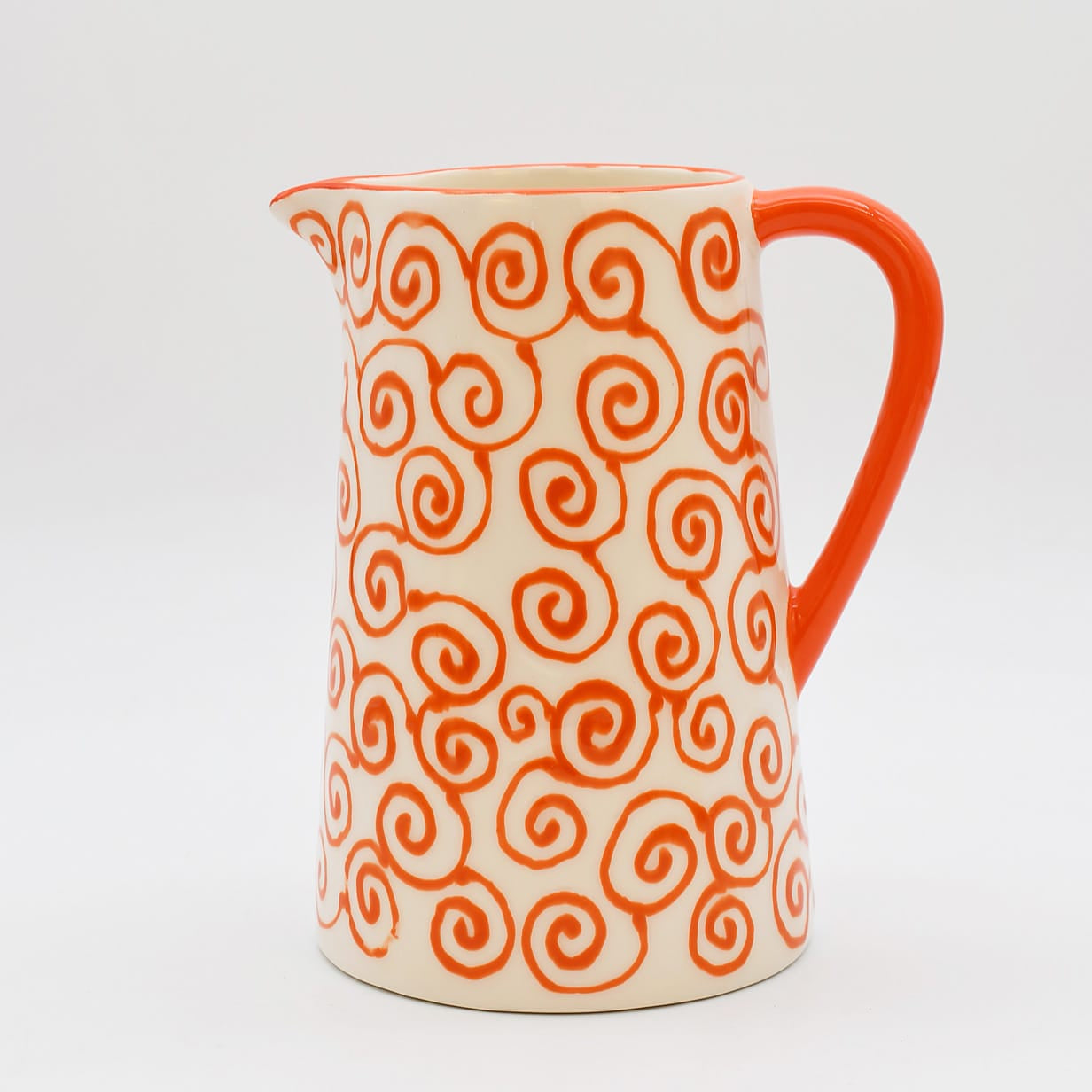 luisa-paix-o-redemoinho-carafe-c-ramique-orange-1-l image 1