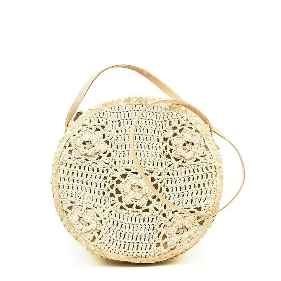 luisa-paix-o-sac-rond-paille-tress-e-crochet-31-cm image 1