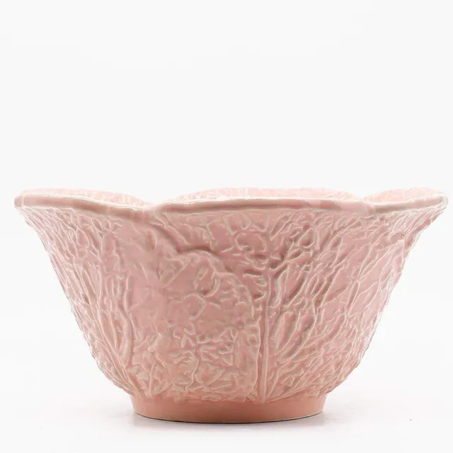 luisa-paixao-saladier-ceramique-chou-rose-27cm-caldas image 1