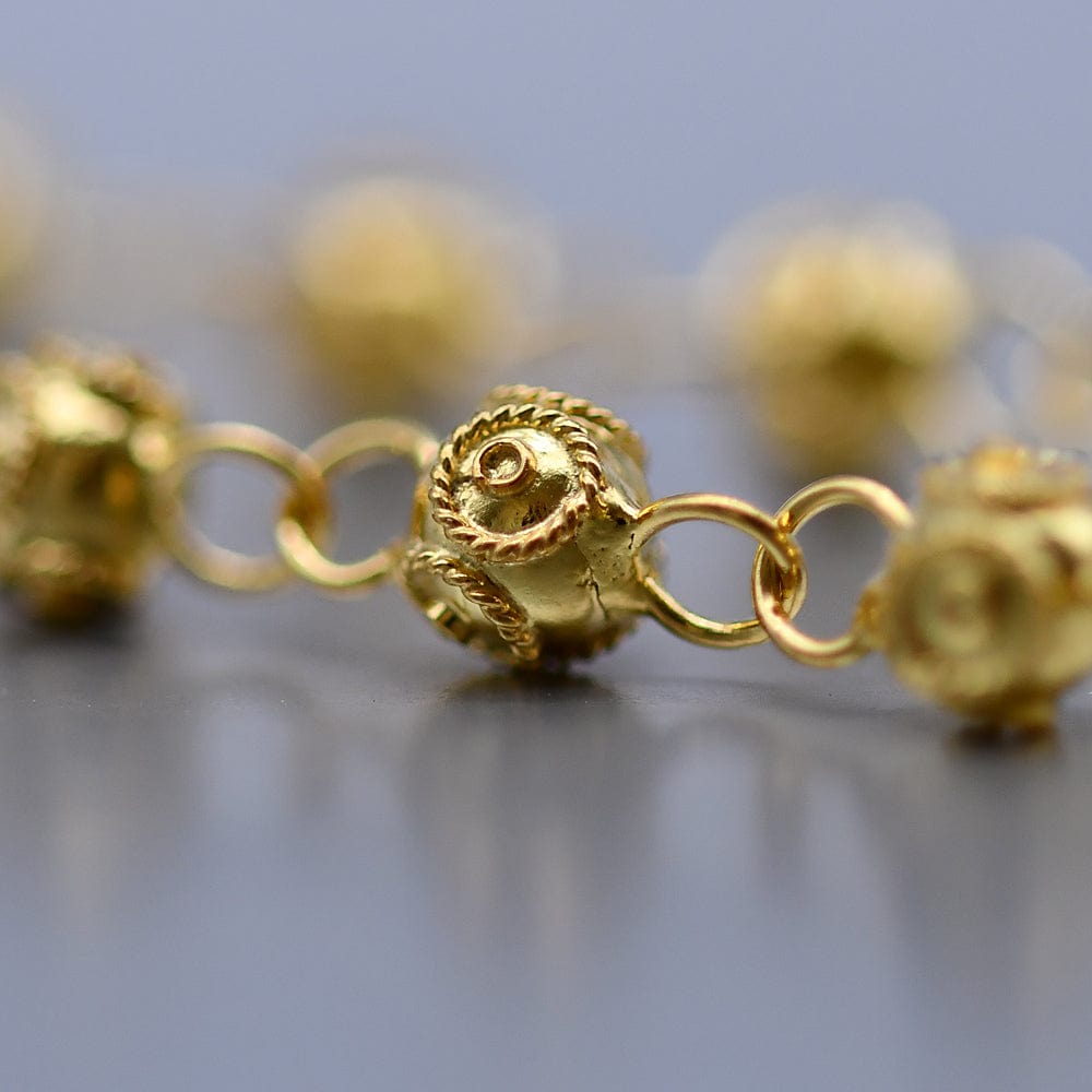 luisa-paix-o-conta-de-viana-i-bracelet-argent-dor-19-perles image 3