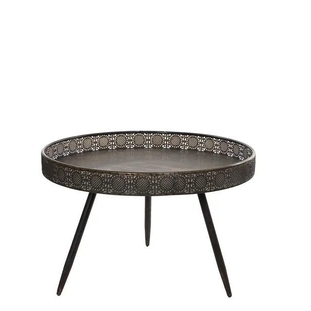 mica-decorations-lagune-table-basse-m-tal-cuivre-70-cm image 1