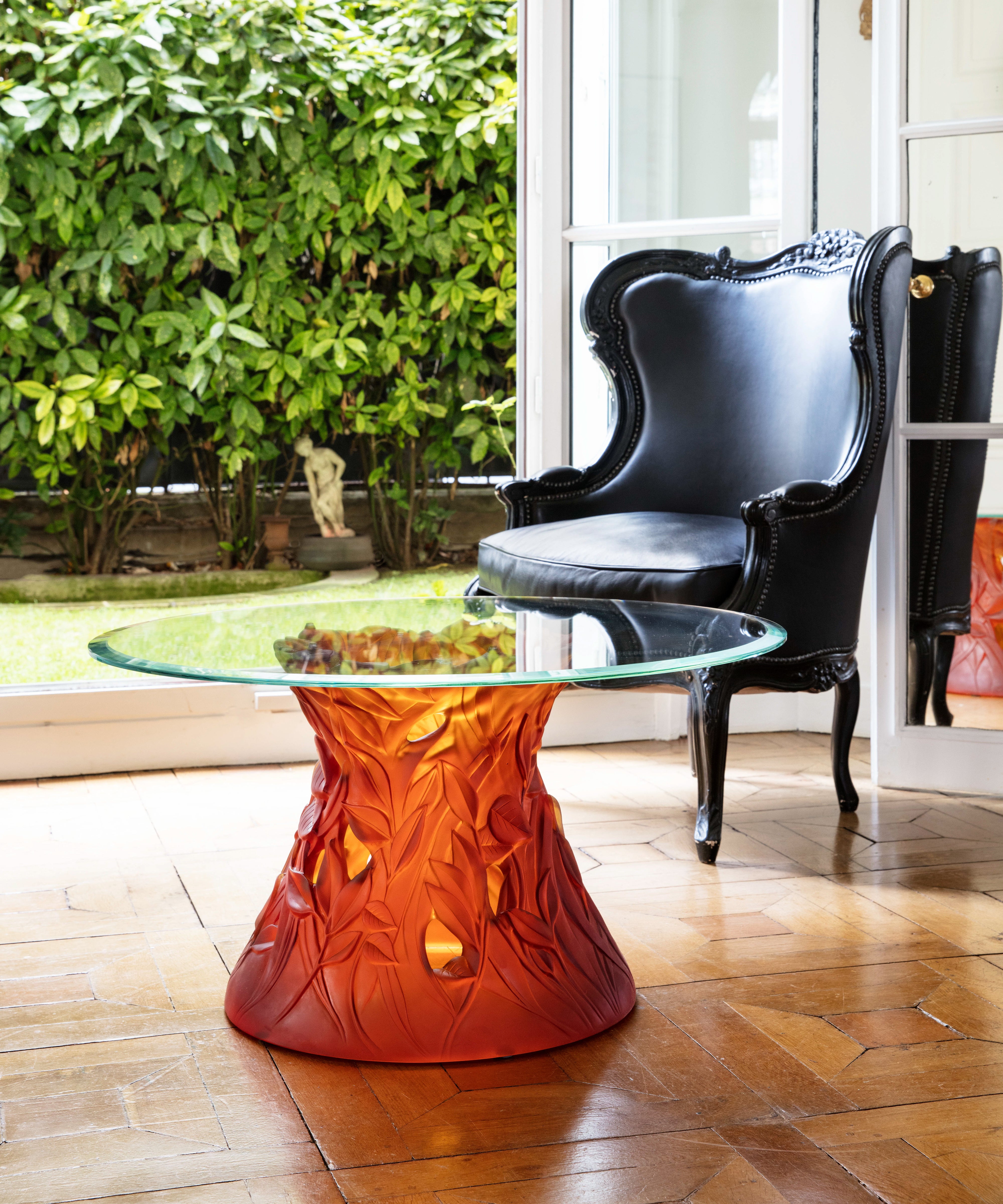 daum-v-g-tale-table-basse-ambre-mobilier-cristal-design image 2