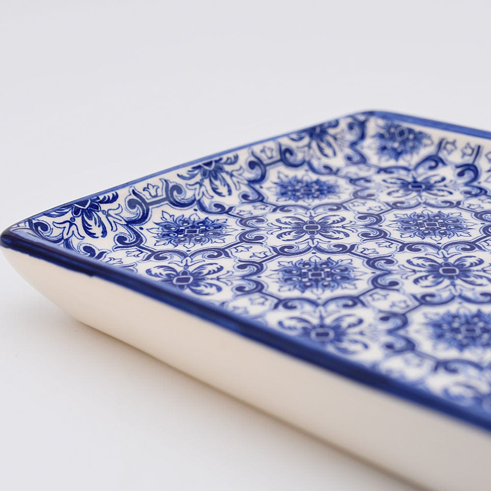 luisa-paix-o-padr-o-plat-c-ramique-bleu-29-cm-avec-poign-e image 7