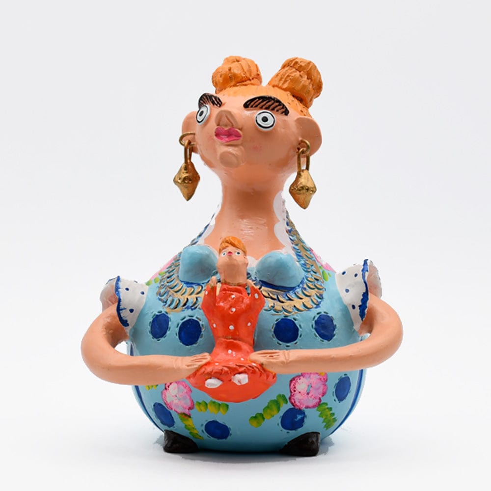 prazeres-c-ta-boneca-barriguda-25cm-poup-e-c-ramique-robe-fruits image 3