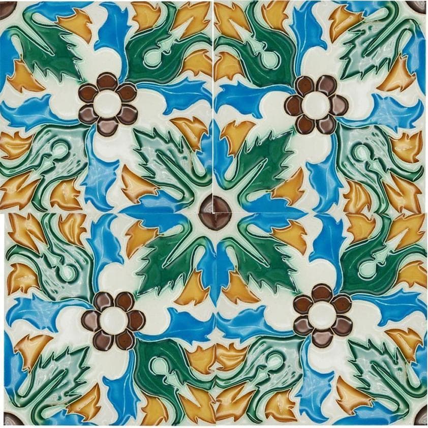 luisa-paix-o-azulejos-azulejo-hispano-maure-carreau-8-5x8-5-cm-relief-2 image 3