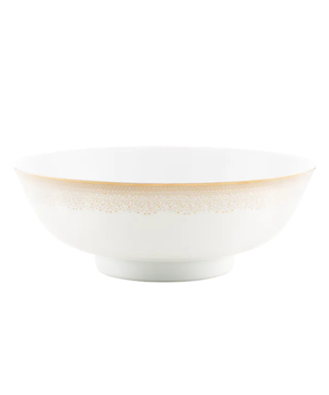 daum-art-de-la-table-or-d-abeille-saladier-porcelaine image 1